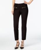 Inc International Concepts Zip-pocket Cropped Pants, Only At Macy's