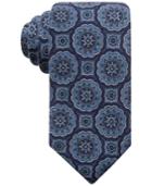 Tasso Elba Men's Medallion Wool Tie, Created For Macy's