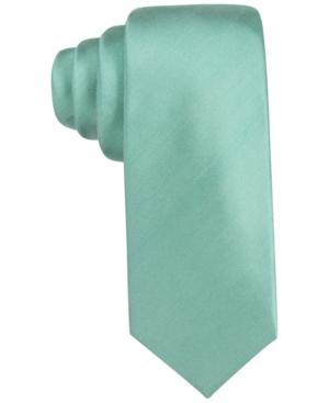 Alfani Men's Green Slim Tie, Only At Macy's