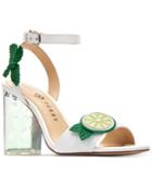 Katy Perry Rita Mojito City Lucite Heel Sandals Women's Shoes