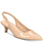 Bella Vita Scarlett Ii Kitten-heel Slingback Pumps Women's Shoes