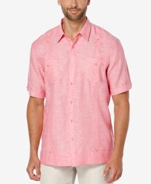 Cubavera Men's Linen Short-sleeve Shirt