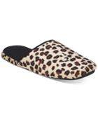 Charter Club Micro Velour Memory Foam Scuff Slippers, Only At Macy's