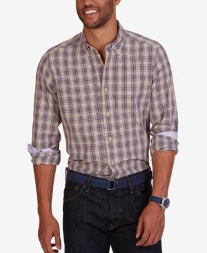 Nautica Men's Majestic Plaid Long-sleeve Shirt