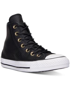Converse Unisex Chuck Taylor Hi Craft Leather Casual Sneakers From Finish Line