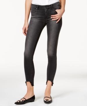 Articles Of Society Stephanie Frayed Step-hem Skinny Jeans