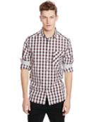 Kenneth Cole Reaction Check Long-sleeve Shirt