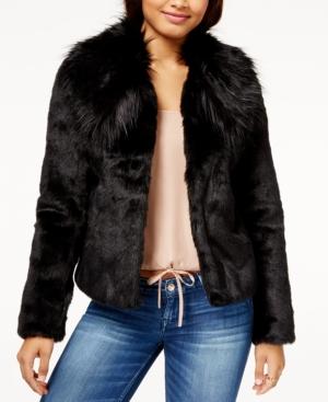 Guess Juniors' Agata Faux-fur Coat