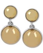 Kenneth Cole New York Two-tone Sphere Drop Earrings