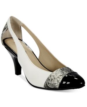 Rialto Madalie Cutout Pointed Toe Pumps Women's Shoes