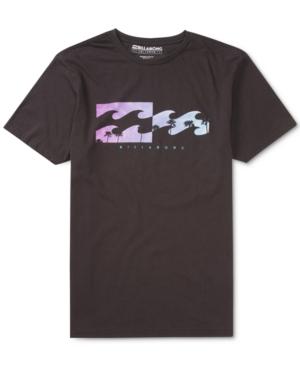 Billabong Men's Inverse Graphic-print Logo T-shirt
