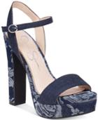 Jessica Simpson Blaney Platform Dress Sandals Women's Shoes