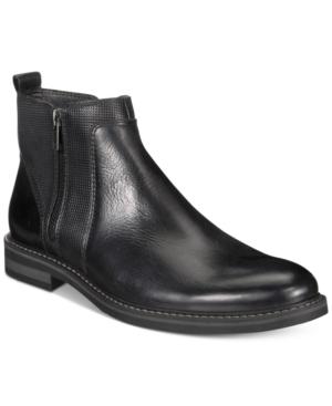 Alfani Men's Jayce Textured Chelsea Boots, Created For Macy's Men's Shoes