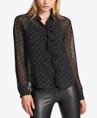 Dkny Dot-print Shirt