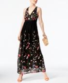 Inc International Concepts Embroidered Maxi Dress, Created For Macy's