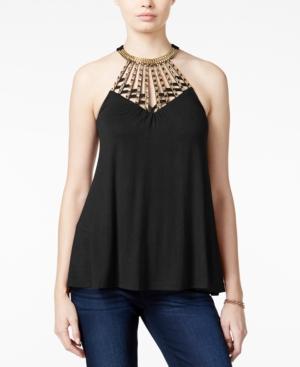 Almost Famous Juniors' Shine Swing Top