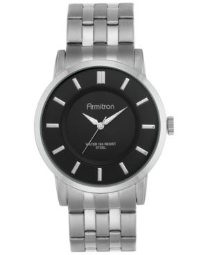 Armitron Men's Stainless Steel Bracelet Watch 42mm 20-4962bksv