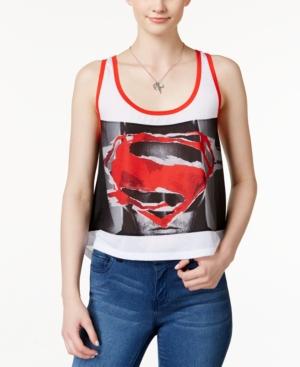 Bioworld Juniors' Dawn Of Justice Graphic Tank Top