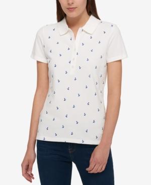 Tommy Hilfiger Anchor-print Polo, Created For Macy's