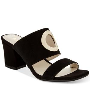 Anne Klein Naomi Block-heel Sandals