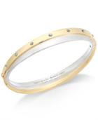 Kate Spade New York Two-tone Double Bangle Bracelet