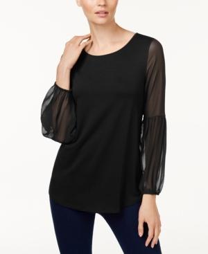 Vince Camuto Chiffon-sleeve Top