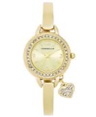 Charter Club Women's Heart Charm Bangle Bracelet Watch 26mm, Only At Macy's