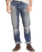 Polo Ralph Lauren Yuma Straight-fit Splattered Jeans