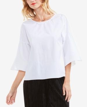 Vince Camuto Drop-shoulder Bell-sleeve Blouse
