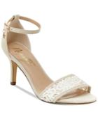 Nanette By Nanette Lepore Beauty Two-piece Crochet Sandals, Only At Macy's Women's Shoes
