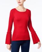 I.n.c. Bell-sleeve Sweater, Created For Macy's