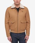 Tommy Hilfiger Men's Wool Jacket With Removable Fleece Collar