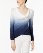Inc International Concepts Dip-dye Crossover Top, Only At Macy's