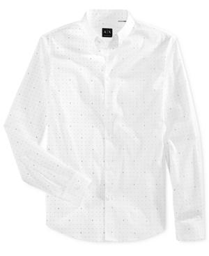 Armani Exchange Men's Dot & Ax Shirt