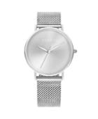 Rumbatime Lafayette Sunray Silver Mesh Women's Watch