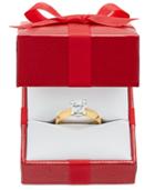 Certified Diamond Solitaire Engagement Ring In 14k White Or Two-tone Gold(1 Ct. T.w.)
