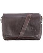 Nash Men's Leather Roma Messenger Bag