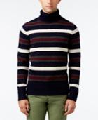 Tommy Hilfiger Men's Striped Turtleneck Sweater