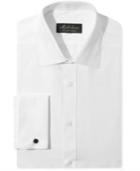 Michelsons Of London Slim-fit Chevron Texture French Cuff Tuxedo Shirt