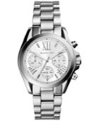 Michael Kors Women's Chronograph Mini Bradshaw Stainless Steel Bracelet Watch 36mm Mk6174