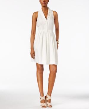 Catherine Catherine Malandrino Elias Sleeveless Shirtdress