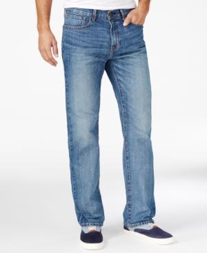 Tommy Hilfiger Men's Relaxed-fit Vintage Wash Jeans
