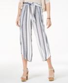American Rag Juniors' Cropped Flyaway Pants, Created For Macy's