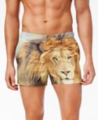Original Penguin Men's Slim-fit Lion Swim Shorts