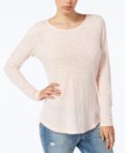 Maison Jules Cotton Crew-neck Top, Created For Macy's