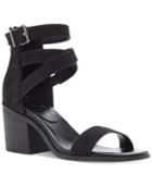 Jessica Simpson Rayvena Cross-strap Block-heel Sandals Women's Shoes
