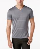 Alfani Men's Bar-striped Performance T-shirt, Only At Macy's