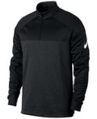 Nike Men's Golf Therma Mock Neck Half-zip Shirt
