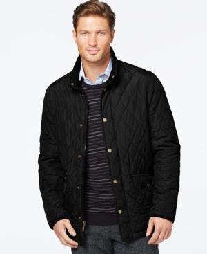 London Fog Diamond Quilted Coat