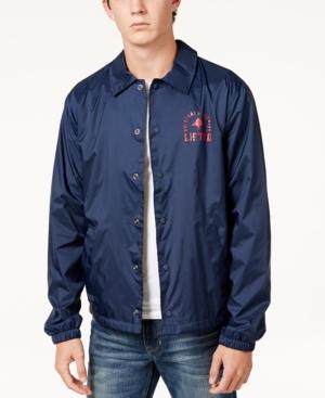 Lrg Men's Inspire Graphic-print Coach Jacket